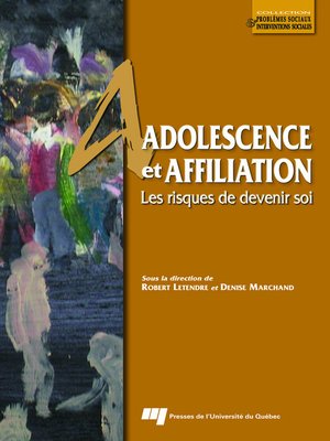 cover image of Adolescence et affiliation